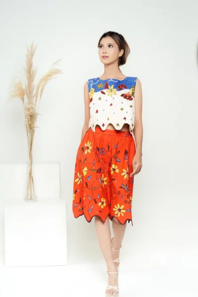 One Set Batik Bunga Puspa