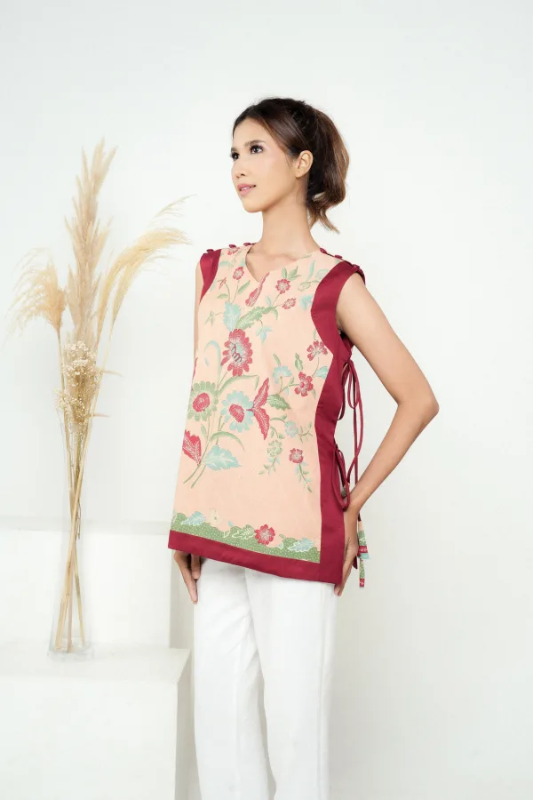 Vest Batik Kembang Ratna - Image 5