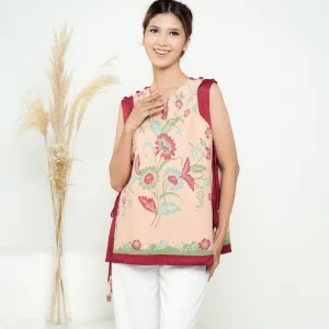 Vest Batik Kembang Ratna