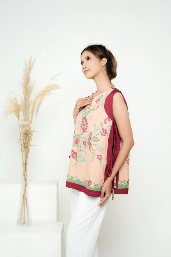 Vest Batik Kembang Ratna - Image 3
