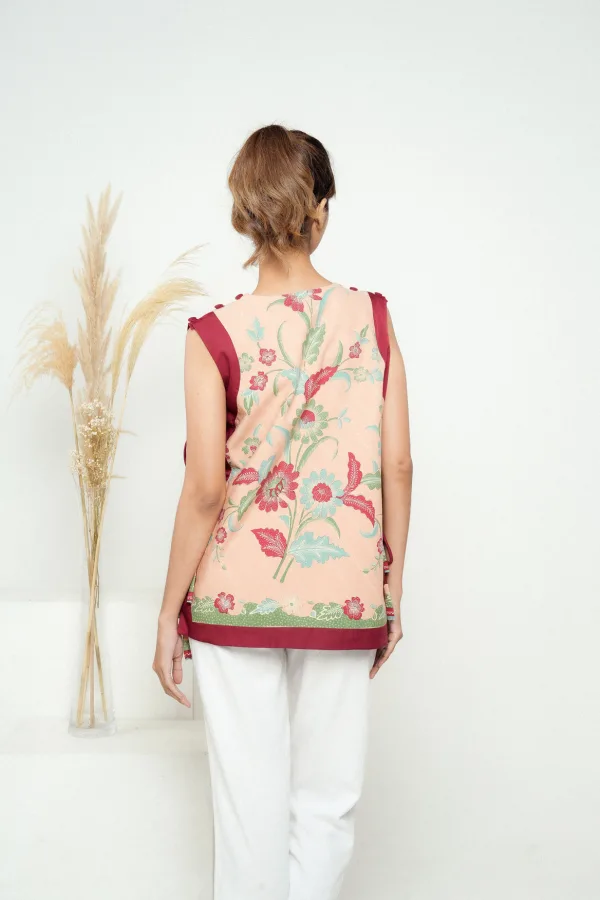 Vest Batik Kembang Ratna - Image 4
