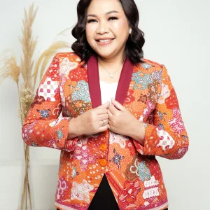 Blazer Batik Sekar Jagad Risma