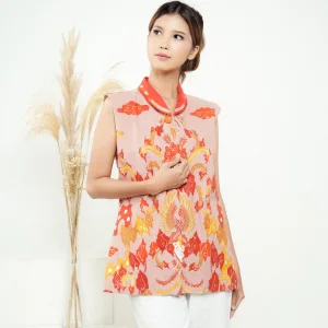 Vest Batik Megamendung Ratih