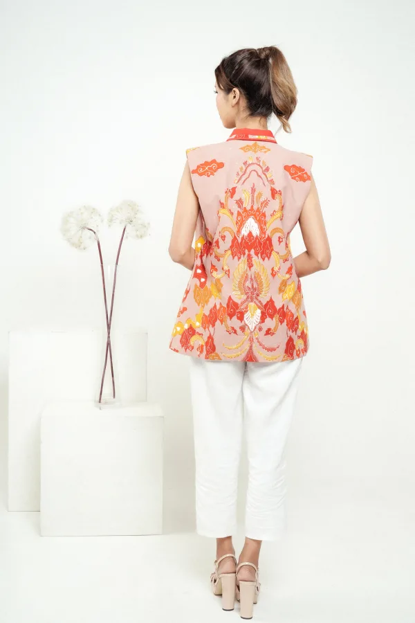 Vest Batik Megamendung Ratih - Image 5