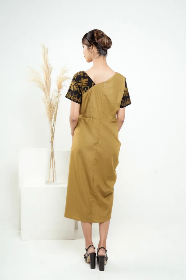 Dress Midi Tenun Wela - Image 5