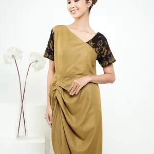 Dress Midi Tenun Wela