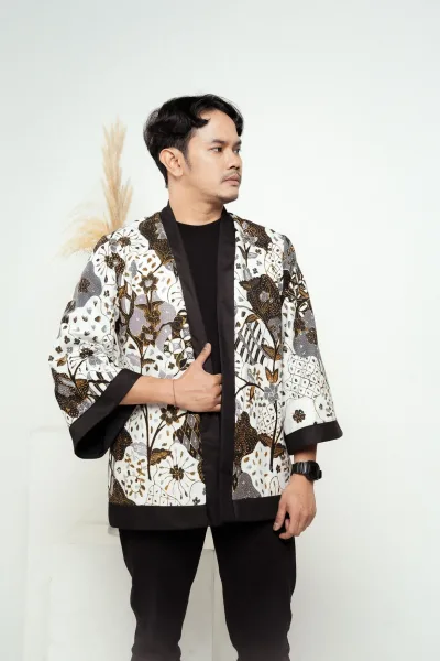 Kimono Batik Pria Wanita Galuh Gatotkaca (Unisex)