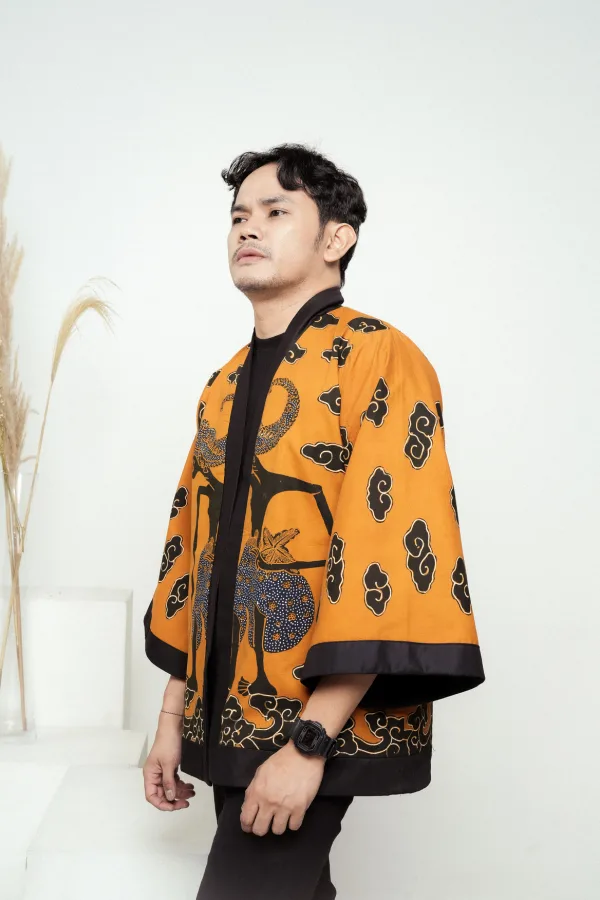 Kimono Batik Pria Wanita Galuh Gatotkaca (Unisex) - Image 6