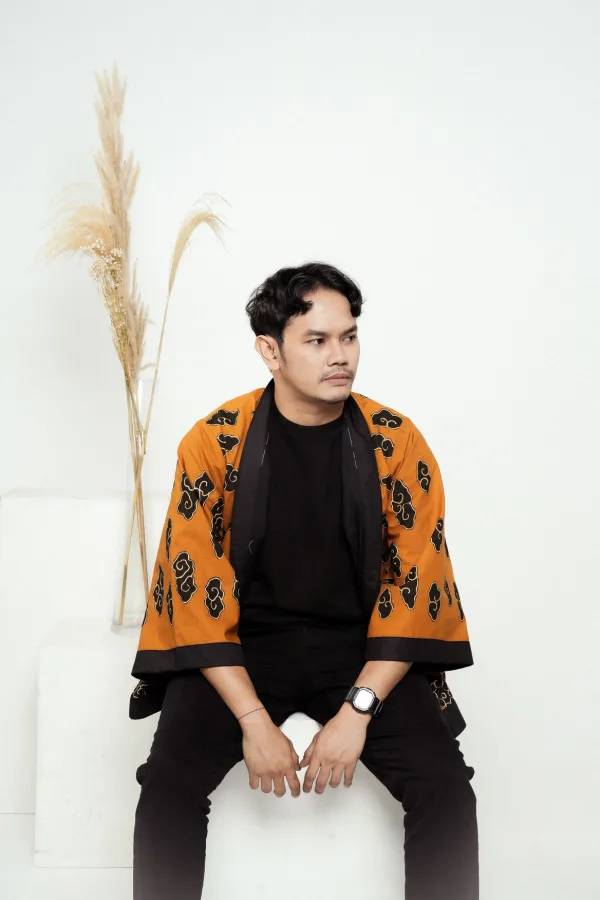 Kimono Batik Pria Wanita Galuh Gatotkaca (Unisex) - Image 7